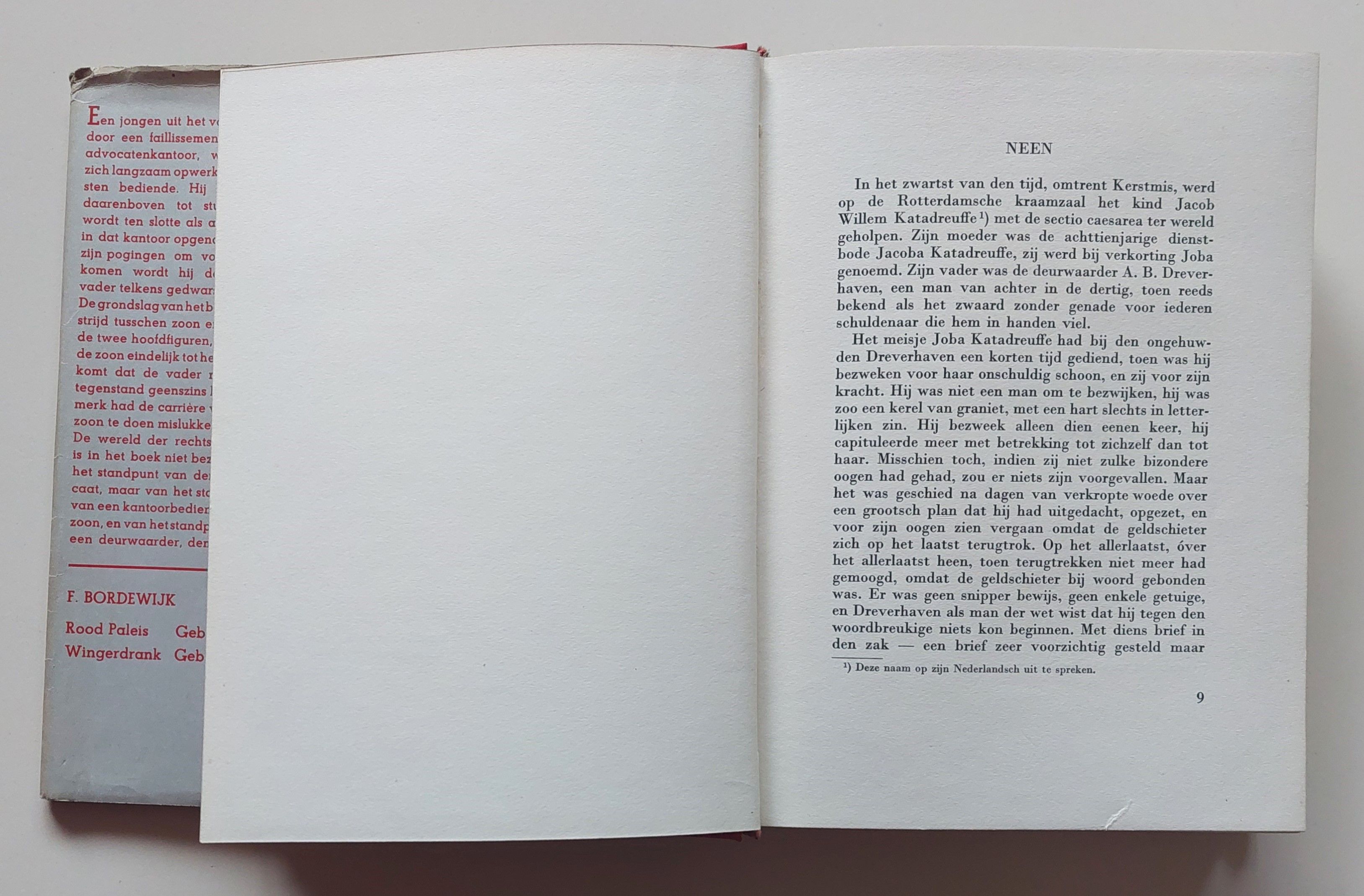 Roman Van Bordewijk Uit 1938