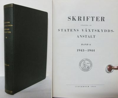 Skrifter utgivna av statens växtskyddsanstalt VI.…