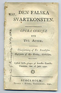 Den falska svartkonsten. Opera comique uti två…