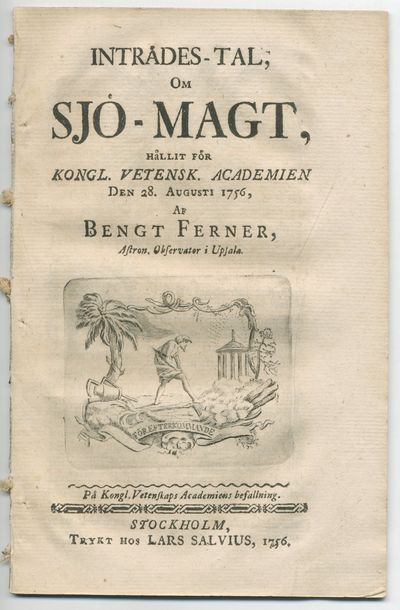 Inträdes-tal, om sjö-magt, hållit för kongl.…
