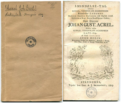Åminnelse-tal öfver kongl. Vetenskaps academiens…