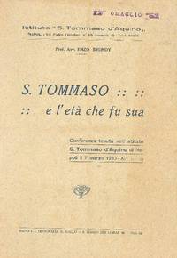 S. Tommaso e l'etÃ  che fu sua