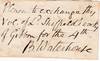 Early American Medicine Benjamin Waterhouse Signed Note from the Harvard Physician Who Introduced Smallpox Vaccination to the United States