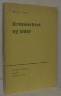 Kriminalitet og alder.