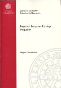 Empirical Essays on Earnings Inequality.