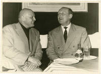 Bourvil at lunch (Original photograph, circa 1961)