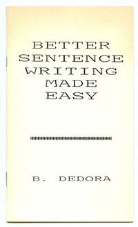 Better Sentence Writing Made Easy