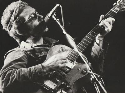 Eleven original photographs of rock and jazz musicians