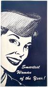 Smartest Woman of the Year!" -- Recruiting Women in the Air Force c.1952