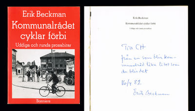 Kommunalrådet cyklar förbi. Uddiga och runda…