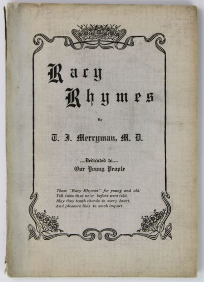 Racy Rhymes [cover title]