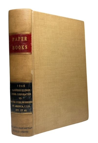 Sitting in Equity. April Term, 1946. No. 1194-B. Carnegie-Illinois Steel Corporation, Plaintiff, v. United Steelworkers of America, (CIO); Local 1397, United Steelworkers of America, (CIO); J.J. Thomas, H.C. Ford, Elmer W. Trapp, Charles Scharbo, L. Bruce Alexander, Frank W. Casper, John F. Bresko, Andrew Jacobs, Joseph Spinelli, Bernard E. Shields, Howard Davis, John E. Sharpe, Andrew Steiner, Frank Boyle, Nicholas Steiner, Stephen Suto, and John S. Donohue, Defendants