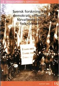Svensk forskning om demokrati, offentlig…