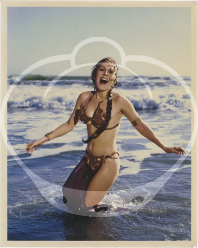 Star Wars [Star Wars: Episode VI - Return of the Jedi] (Original publicity photograph of Carrie Fisher from the 1983 film)