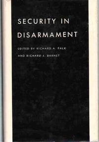 cover of SECURITY IN DISARMAMENT