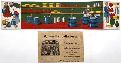 My smallest doll's room: Furnished dairy