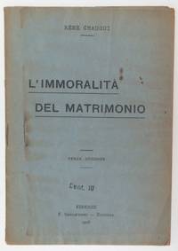 image of L'immoralita del matrimonio