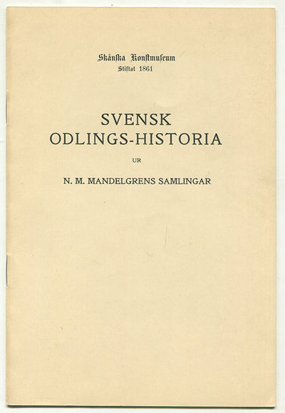 Svensk odlings-historia ur N. M. Mandelgrens…
