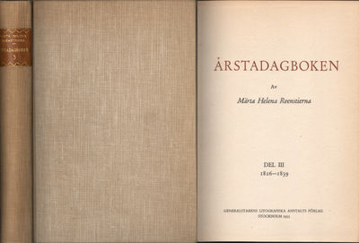 ÅRSTADAGBOKEN. DEL III 1826-1839.