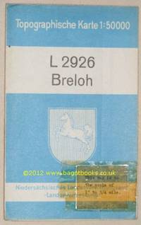 L2926 Breloh. Topographische Karte 1:50000