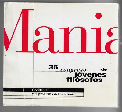 MANIA - 35, Revista de Pensament Congreso de Jovenes Filosofos -   Occidente y