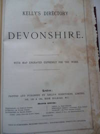 Directory of Devonshire by KELLY'S - 1910