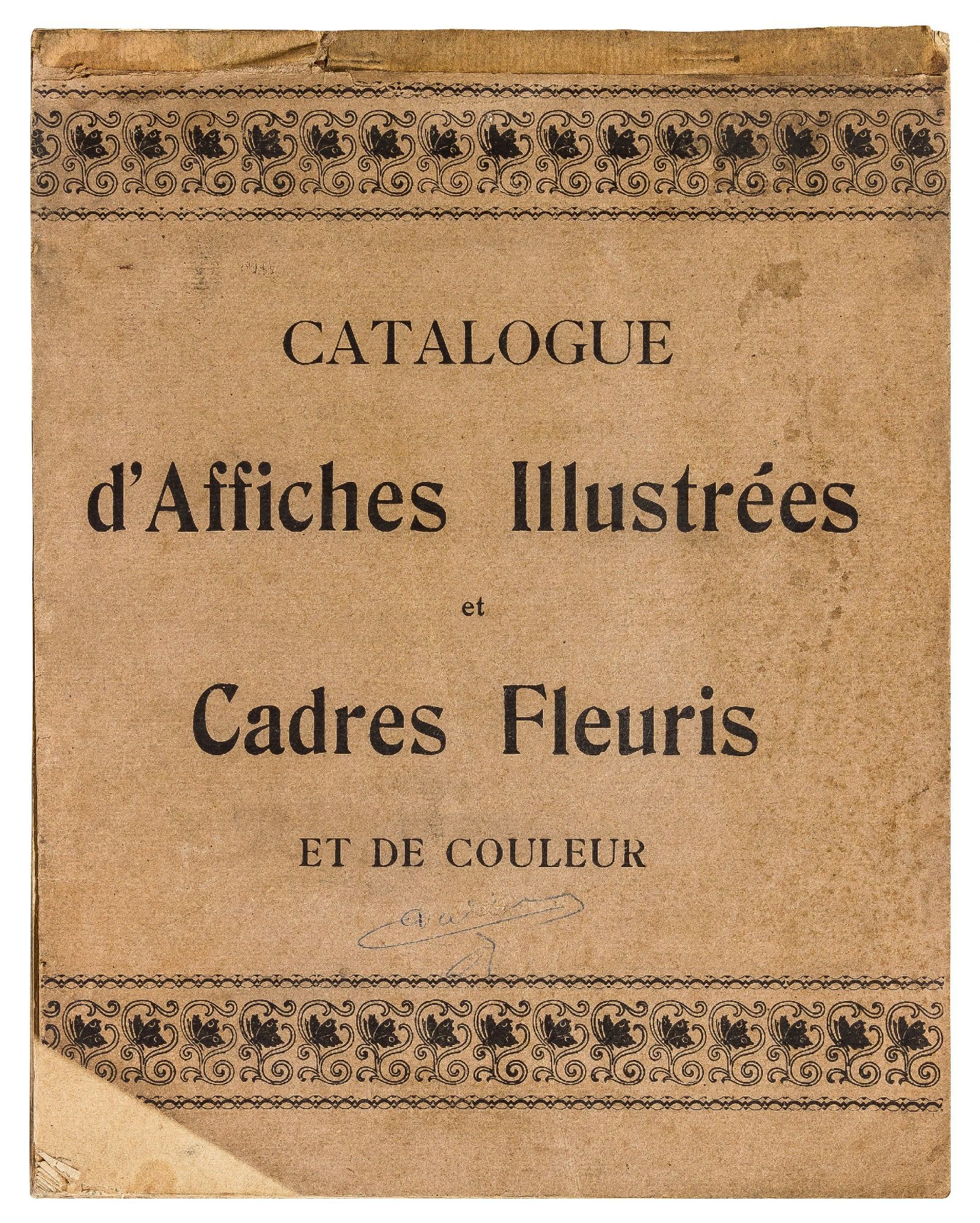 [Art Nouveau Printer’s Sample Catalogue of Poster