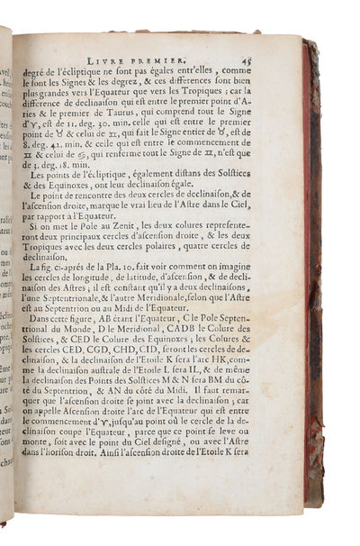 L'Usage des Globes Celeste et Terrestre, et des spheres suivant les differens Systemes du Monde. Précédé d'un Traite de Cosmographie. Quatrieme ed., revue, corrigée et eugmentée. (photo 4)
