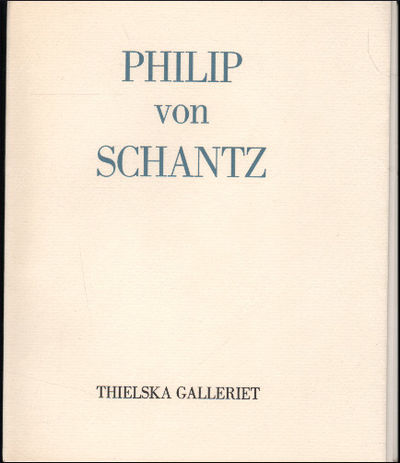 PHILIP VON SCHANTZ. Hösten 1983.