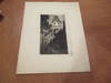 Original Etching Of An Old Town Street Scene, By Stanley Harrod