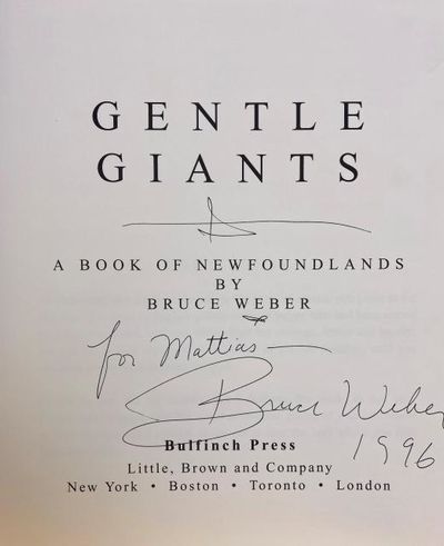 Gentle Giants. A Book of Newfoundlands. (photo 2)