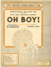 cover of Oh, Boy!: You Never Knew About Me (Vintage sheet music for the 1917 musical)