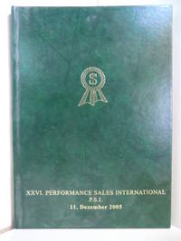 XXVI. Performance Sales International - XXVI. Auktion von Nachwuchsspitzen fÃ¼r den Spring- und Dressursport, 11. Dezember 2005 (mit dazugehÃ¶riger DVD) by P.S.I. - Performance Sales International (Hrsg.) - 2005