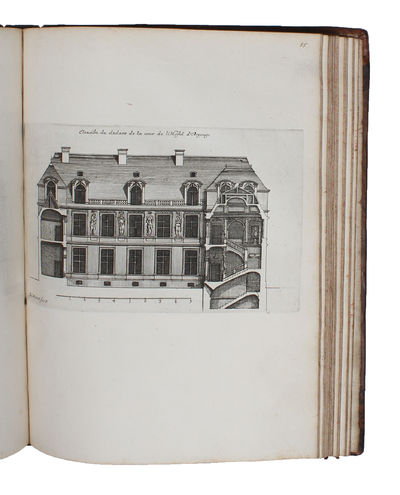 Recueil des Plans Profils et Elevations Des plusieurs Palais Chasteaux Eglises Sepultures Grotes et Hostels. Bâtis dans Paris et aux environs, avec beaucoup de magnificence, par les meilleur(es) Architectes du Royaume, desseignez, mesurés, et gravez, ... (photo 3)