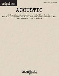 Budget Books Acoustic Pvg