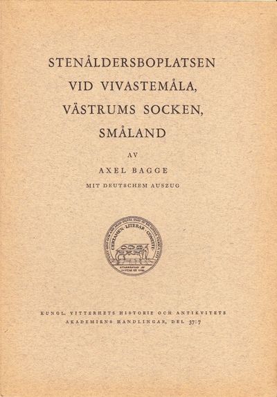 Stenåldersboplatsen vid Vivastemåla, Västrum…