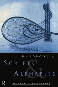 The Routledge Handbook of Scripts and Alphabets