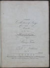 A Favorite Collection of Songs and Duetts for the Voice, Harpsichord, or Piano Forte. Composed by Dr. Jackson. Op. 3.