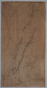 Pays Situe entre Frog&#039;s Point et Croton River et Position des Armees Americaine et Brittanique Depuis le 12 Octobre 1776, jusqu&#039;au 28 du meme mois qu&#039;elles engagerent le Combat sur les Plaines Blanches.  Revolutionary War map by Marshall, John - 1807