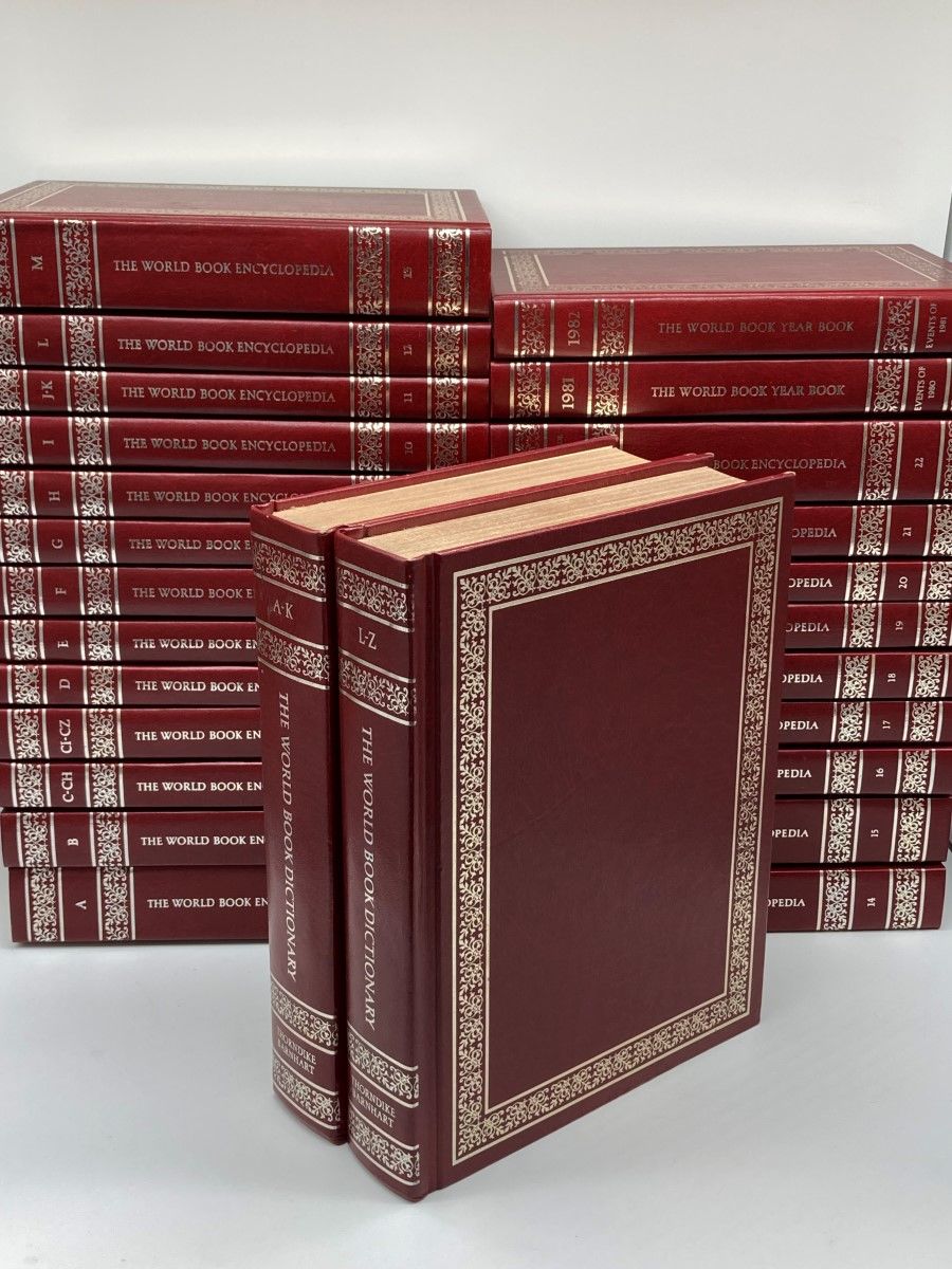 The World Book Encyclopedia (22 Volume + 2 Year Books + 2