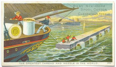 [Trade card]: J. & R. Coats, The Greatest Thread and Needle in the World