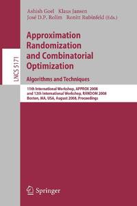 Approximation, Randomization and Combinatorial Optimization. Algorithms and Techniques : 11th...