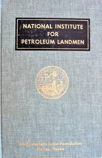 image of 1972 National Institute for Petroleum Landmen