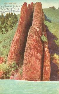 Devil's Slide, Utah 1907 used Postcard