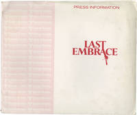 Last Embrace (Original press kit for the 1979 film) by Jonathan Demme (director); Murray Teigh Bloom (novel); David Shaber (screenwriter); Roy Scheider, Janet Margolin, John Glover, Sam Levene (starring) - 1979