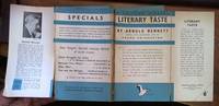 image of Literary Taste (Pelican S11) edited by Frank Swinnerton