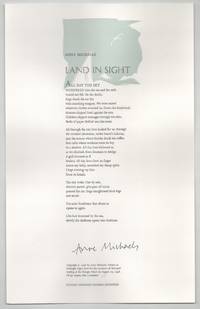 Land In Sight (Signed Broadside)