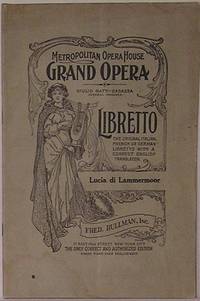 image of Lucia di Lammermoor: A Grand Opera in Four Acts