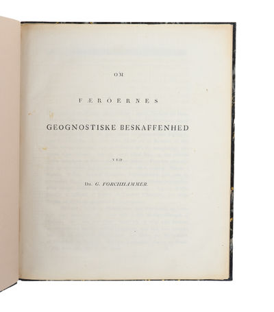 Om Færøernes geognostiske Beskaffenhed.