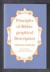 Principles Of Bibliographical Description